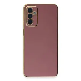 Newface Samsung Galaxy A14 4G Kılıf Volet Silikon - Kırmızı
