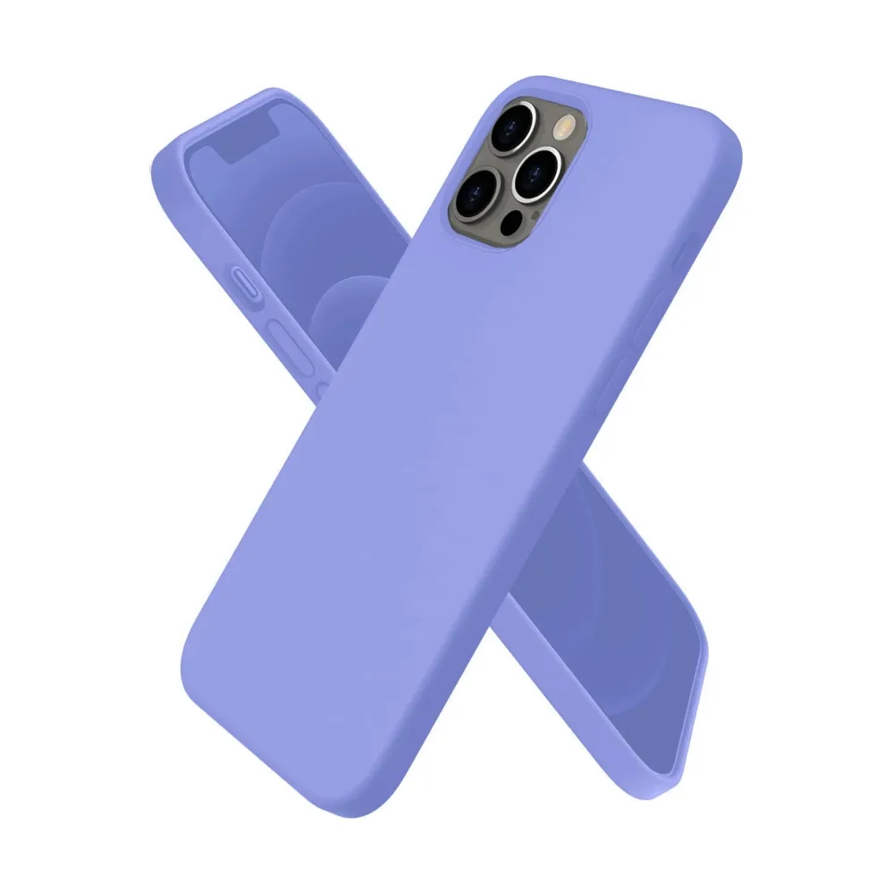 Newface Iphone 12 Pro Max Kılıf First Silikon - Mor