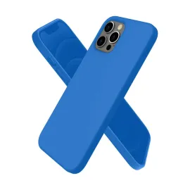 Newface Iphone 12 Pro Max Kılıf First Silikon - Mavi