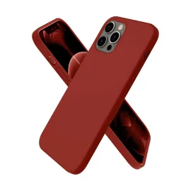 Newface Iphone 12 Pro Max Kılıf First Silikon - Bordo