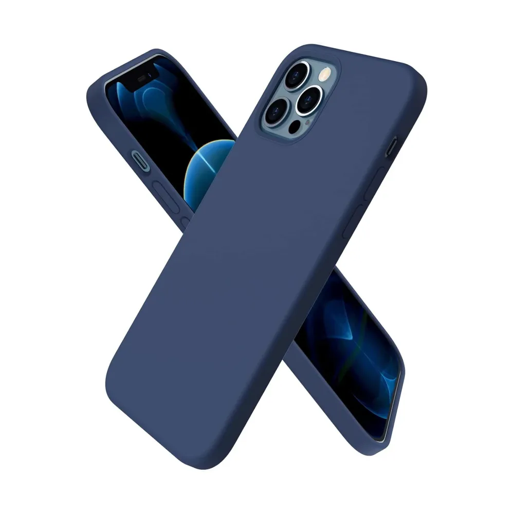 Newface Iphone 12 Pro Max Kılıf First Silikon - Lacivert