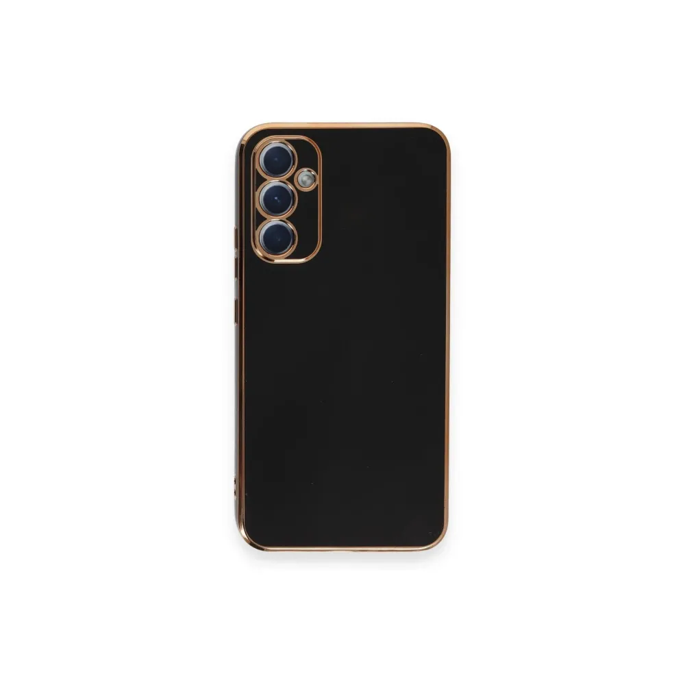 Newface Samsung Galaxy A34 5G Kılıf Volet Silikon - Siyah