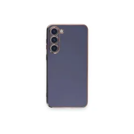 Newface Samsung Galaxy S23 Plus Kılıf Volet Silikon - Mavi