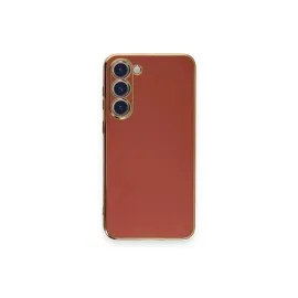 Newface Samsung Galaxy S23 Plus Kılıf Volet Silikon - Kırmızı