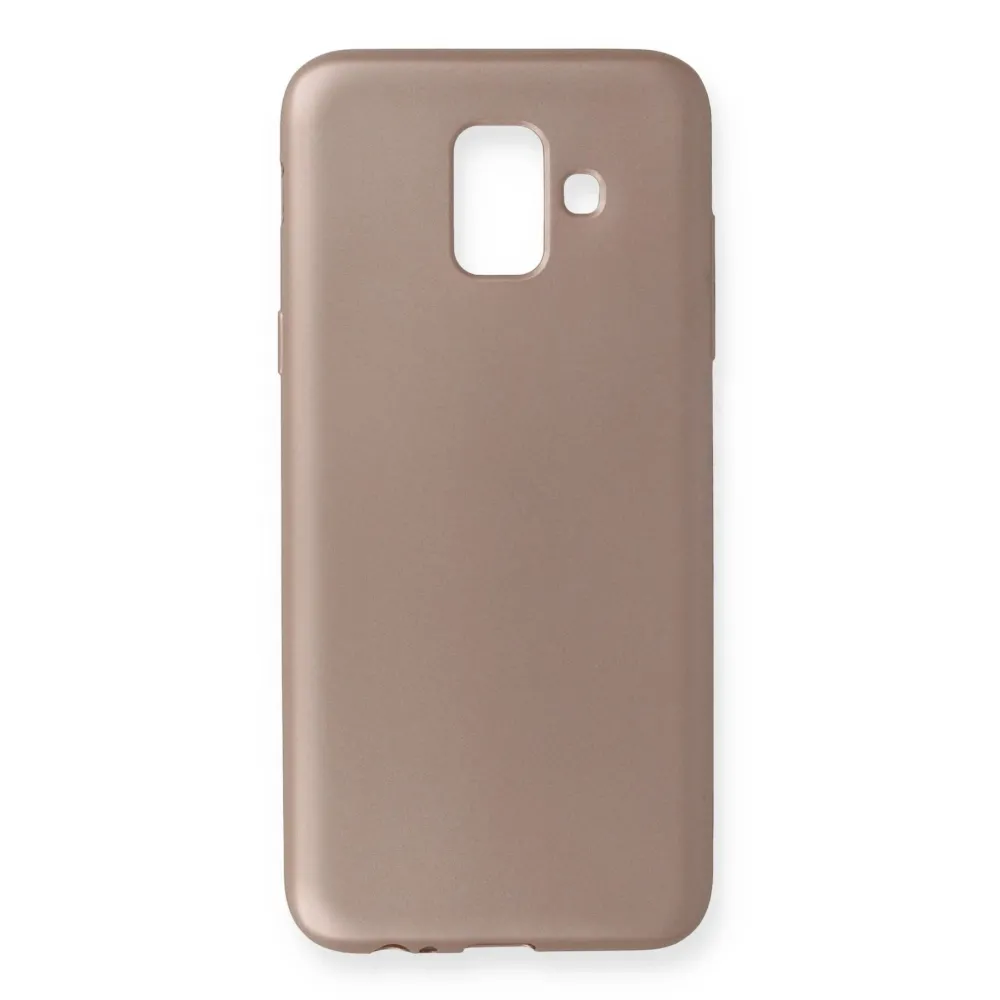 Newface Samsung Galaxy A6 2018 Kılıf First Silikon - Rose Gold