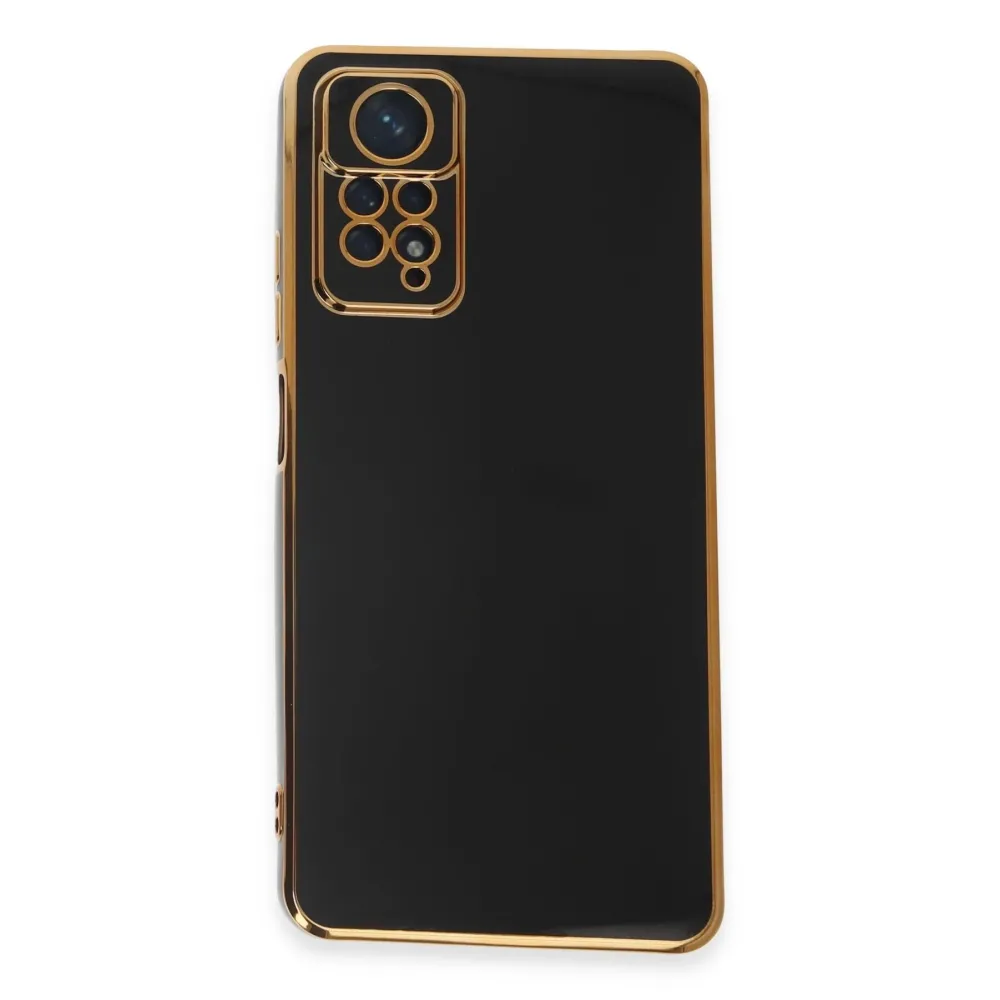 Newface Xiaomi Redmi Note 12 Pro 4G Kılıf Volet Silikon - Siyah