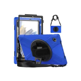 Newface Samsung Galaxy X200 Tab A8 10.5 Kılıf Amazing Tablet Kapak - Mavi