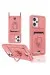 Newface Xiaomi Redmi Note 12 Pro 5G Kılıf Zuma Kartvizitli Yüzüklü Silikon - Pembe