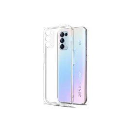 Newface Oppo Reno 5 Pro Kılıf Lüx Şeffaf Silikon