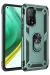 Newface Xiaomi Mi 10T Pro Kılıf Sofya Yüzüklü Silikon Kapak - Yeşil