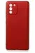 Newface Samsung Galaxy A91 / S10 Lite Kılıf First Silikon - Bordo