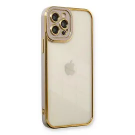 Newface Iphone 12 Pro Max Kılıf Liva Lens Silikon - Lila