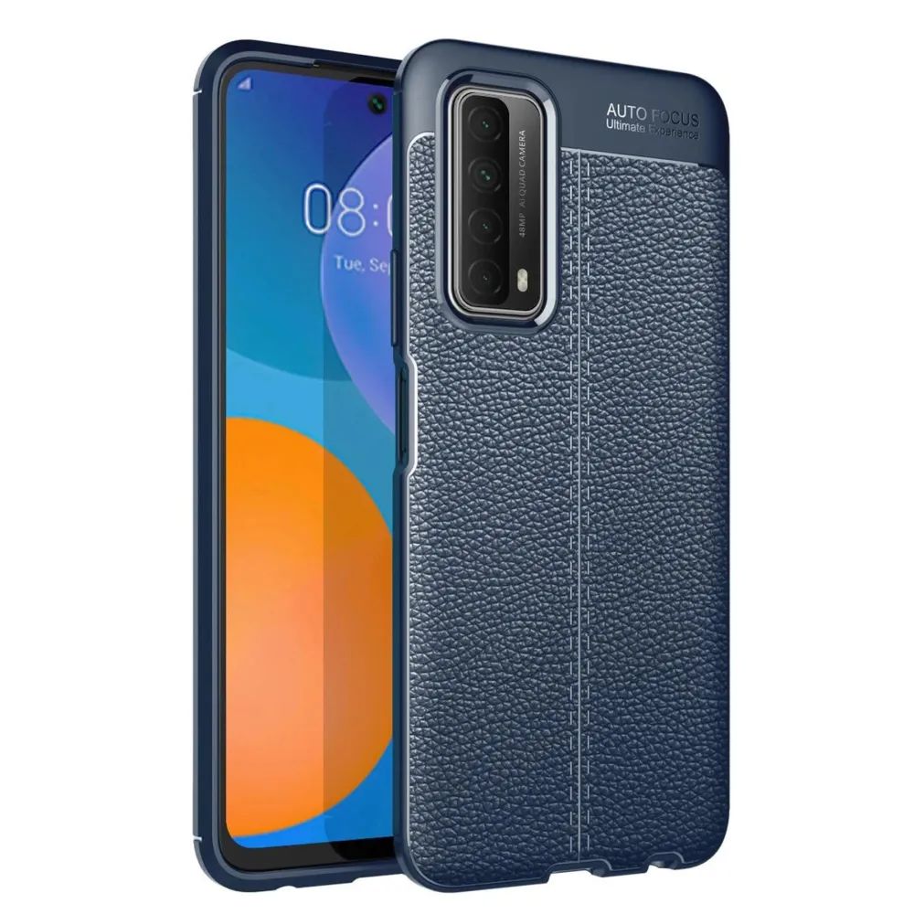 Newface Huawei P Smart 2021 Kılıf Auto Focus Kapak - Lacivert