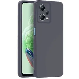 Newface Xiaomi Redmi Note 12 Pro 5G Kılıf Nano içi Kadife Silikon - Gri