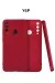 Newface Huawei Y6P Kılıf First Silikon - Bordo