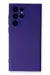 Newface Samsung Galaxy S22 Ultra Kılıf Nano Içi Kadife Silikon - Mor