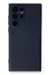 Newface Samsung Galaxy S22 Ultra Kılıf Nano Içi Kadife Silikon - Lacivert