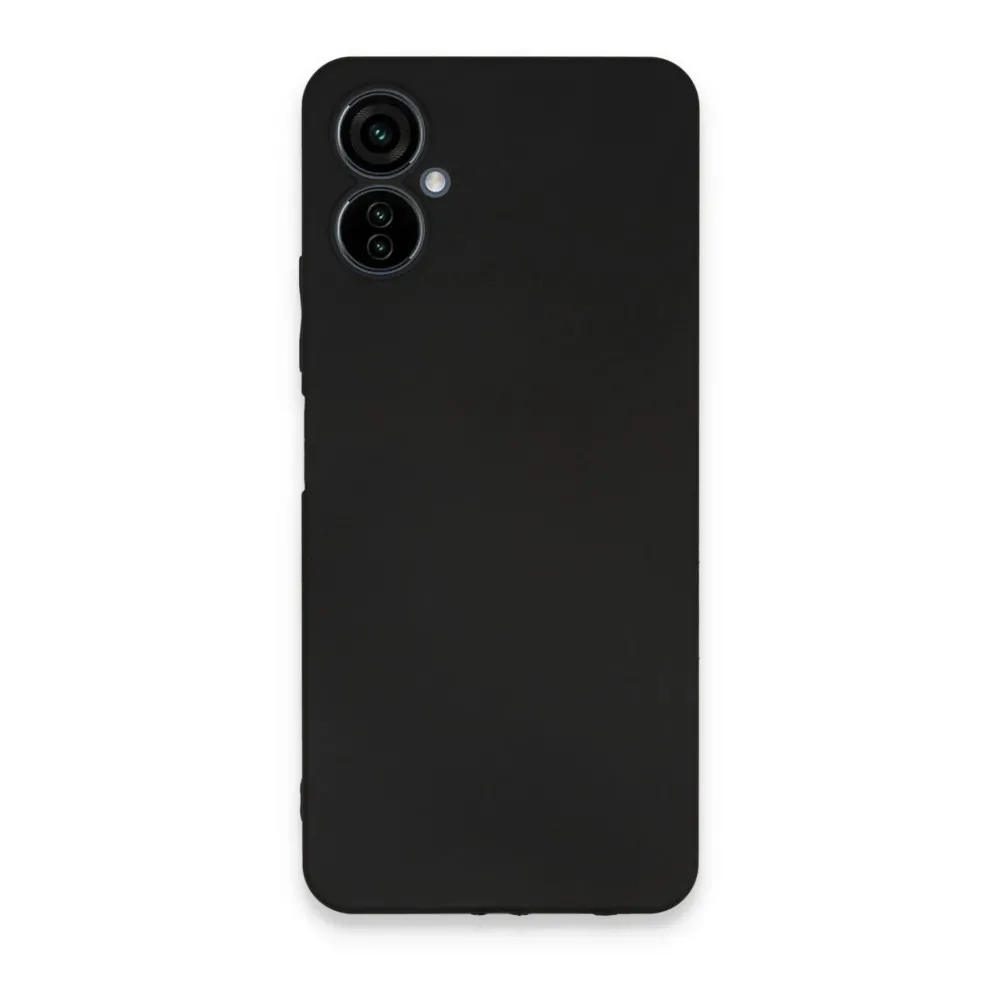 Newface Tecno Camon 19 Neo Kılıf First Silikon - Siyah