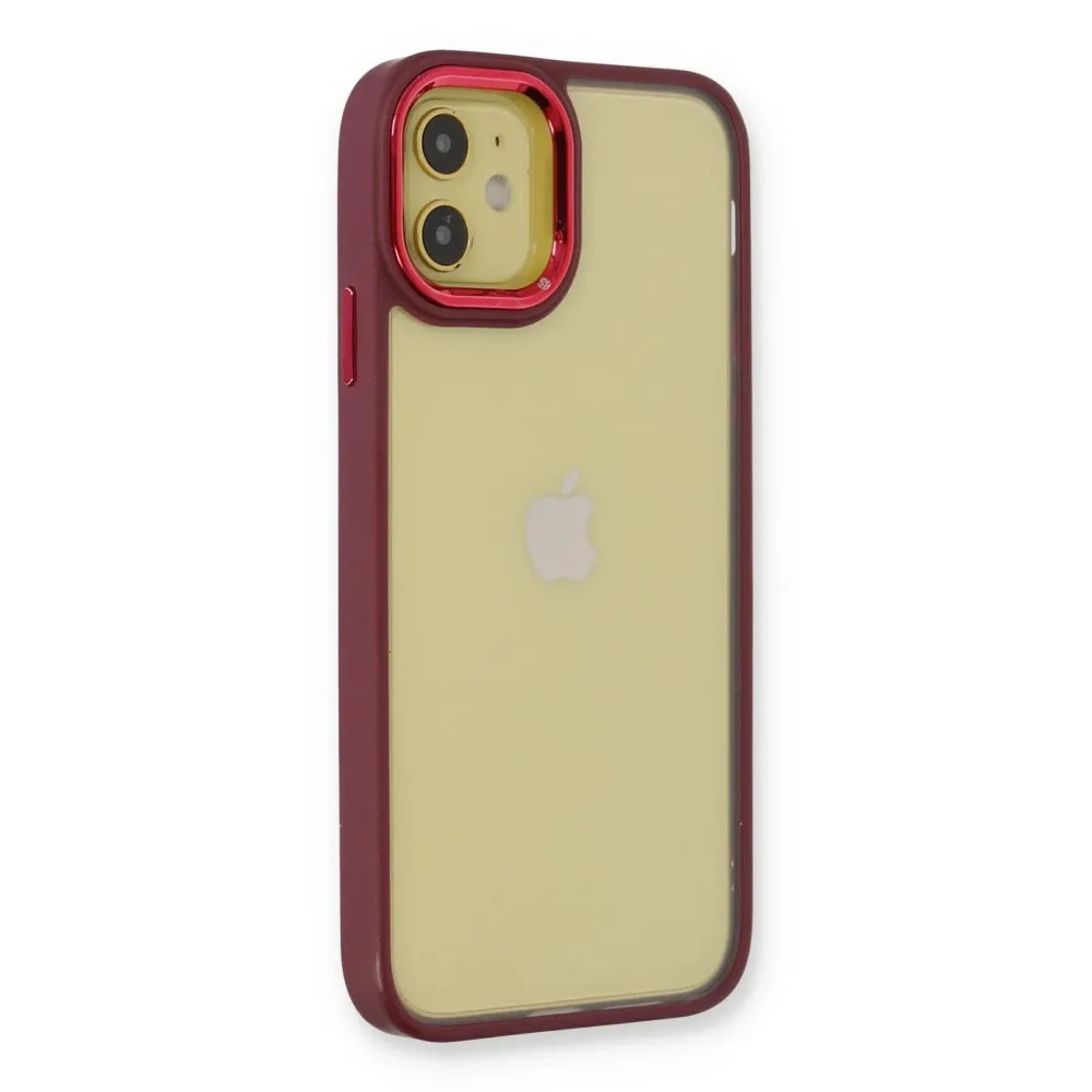 Newface Iphone 12 Kılıf Dora Kapak - Kırmızı