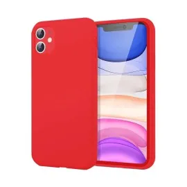 Newface Iphone 11 Kılıf First Silikon - Kırmızı