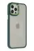 Newface Iphone 12 Pro Max Kılıf Dora Kapak - Haki Yeşil