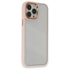 Newface Iphone 13 Pro Max Kılıf Dora Kapak - Pudra