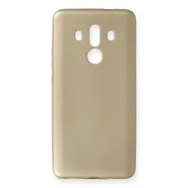 Newface Huawei Mate 10 Pro Kılıf First Silikon - Gold