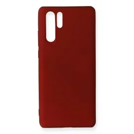 Newface Huawei P30 Pro Kılıf First Silikon - Bordo
