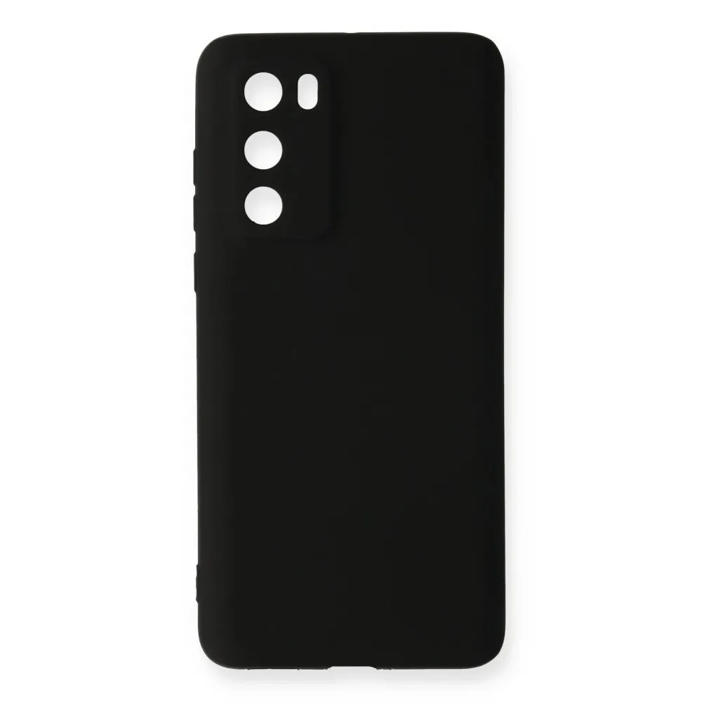 Newface Huawei P40 Kılıf First Silikon - Siyah