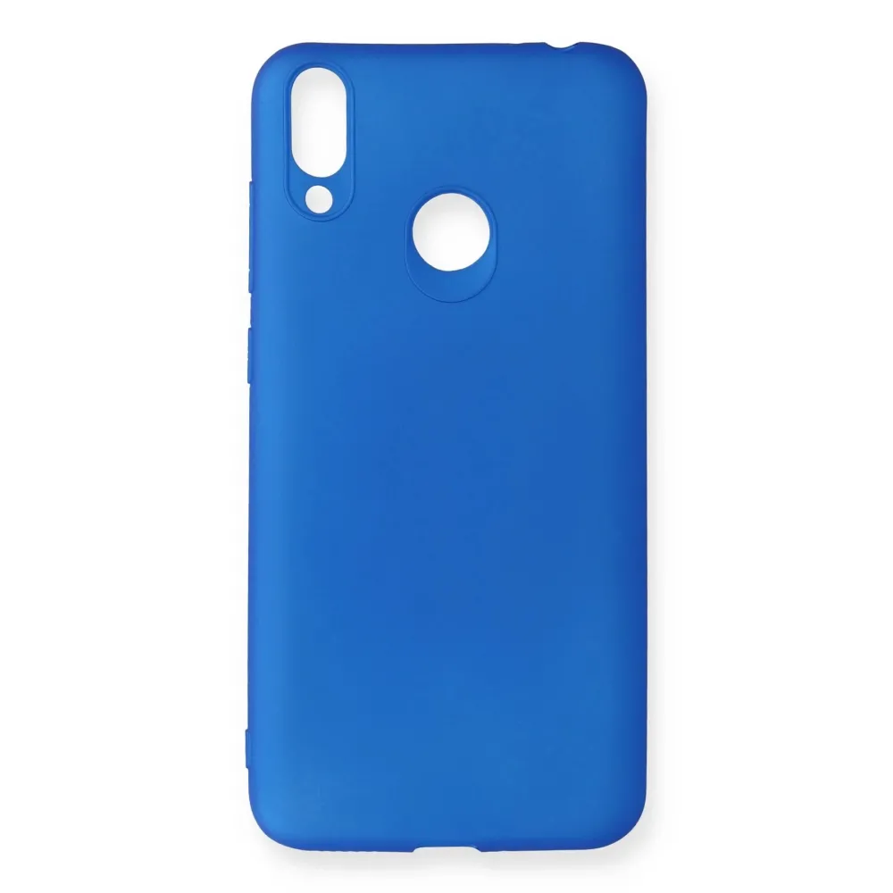 Newface Huawei Honor 8C Kılıf First Silikon - Mavi