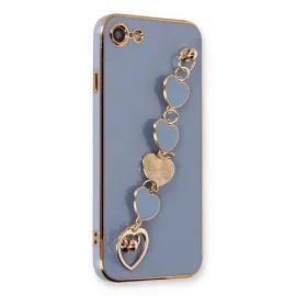 Newface Iphone 7 Kılıf Esila Silikon - Gri