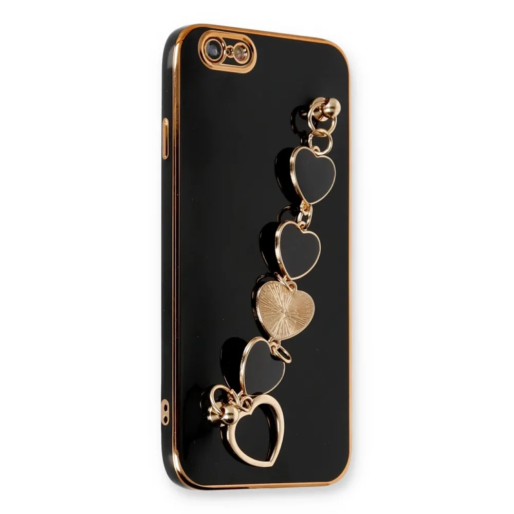 Newface Iphone 6 Kılıf Esila Silikon - Siyah