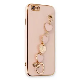 Newface Iphone 6 Kılıf Esila Silikon - Pudra