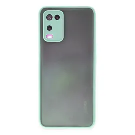 Newface Oppo A54 4G Kılıf Montreal Silikon Kapak - Turkuaz
