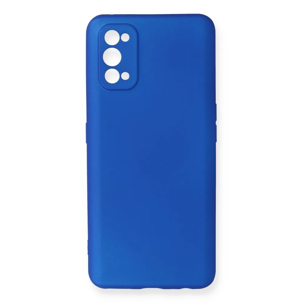 Newface Realme 7 Pro Kılıf First Silikon - Mavi