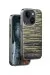 Venco iPhone 15 Wave Kapak - Koyu Kahve