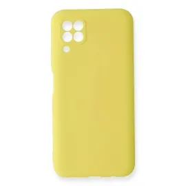 Newface Huawei P40 Lite Kılıf Nano Içi Kadife Silikon - Sarı