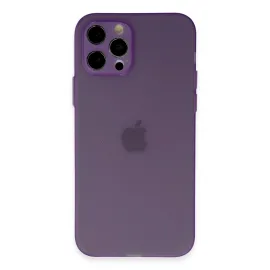Newface Iphone 12 Pro Kılıf Puma Silikon - Koyu Mor