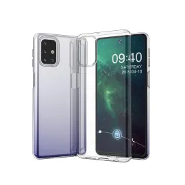Newface Samsung Galaxy M31S Kılıf Lüx Şeffaf Silikon