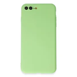 Newface Iphone 7 Plus Kılıf First Silikon - Açık Yeşil