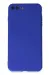 Newface Iphone 7 Plus Kılıf First Silikon - Koyu Mavi