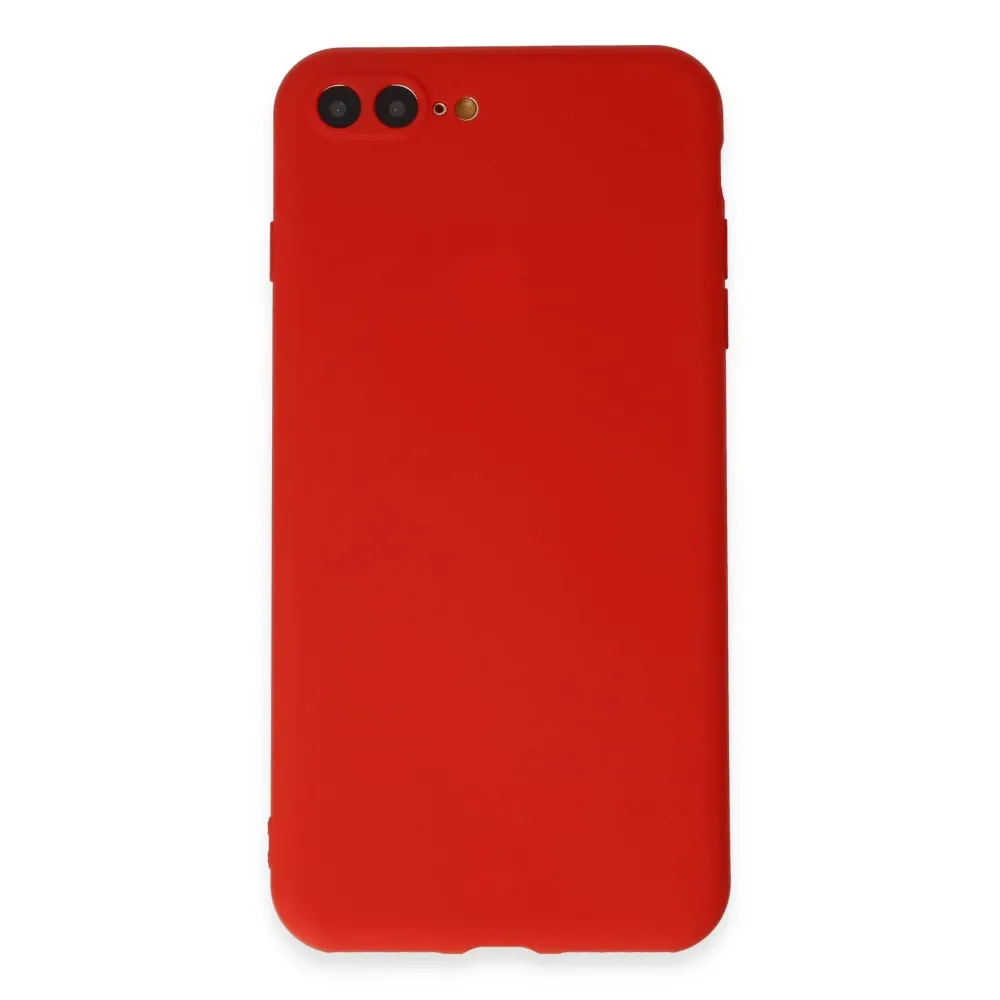 Newface Iphone 7 Plus Kılıf First Silikon - Kırmızı