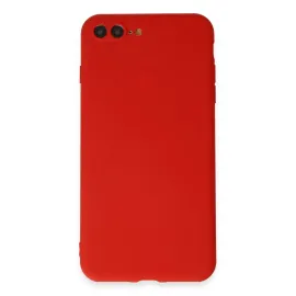 Newface Iphone 7 Plus Kılıf First Silikon - Kırmızı
