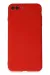 Newface Iphone 7 Plus Kılıf First Silikon - Kırmızı