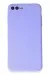 Newface iPhone 7 Plus Kılıf First Silikon - Lila