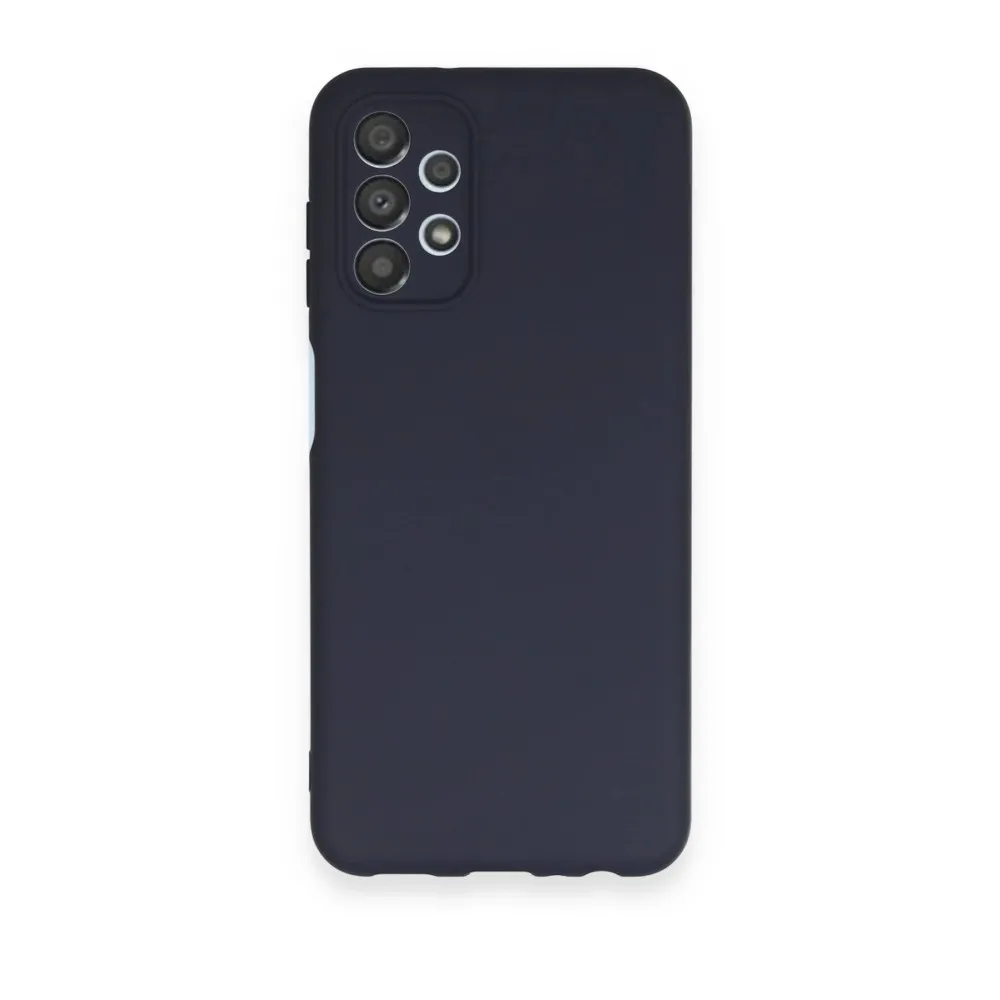 Newface Samsung Galaxy A13 4G Kılıf First Silikon - Lacivert