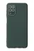 Newface Samsung Galaxy A22 Kılıf Lansman Glass Kapak - Koyu Yeşil