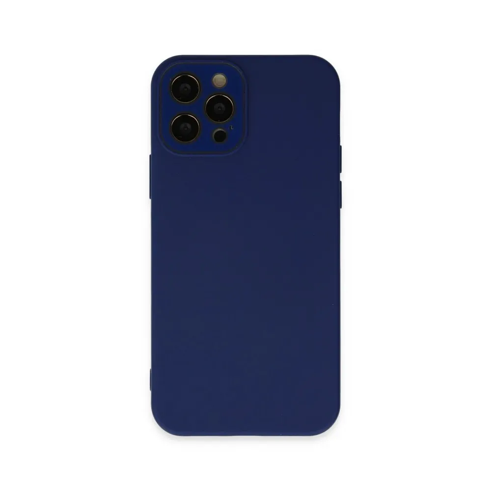 Newface Iphone 12 Pro Kılıf Lansman Glass Kapak - Sky Blue