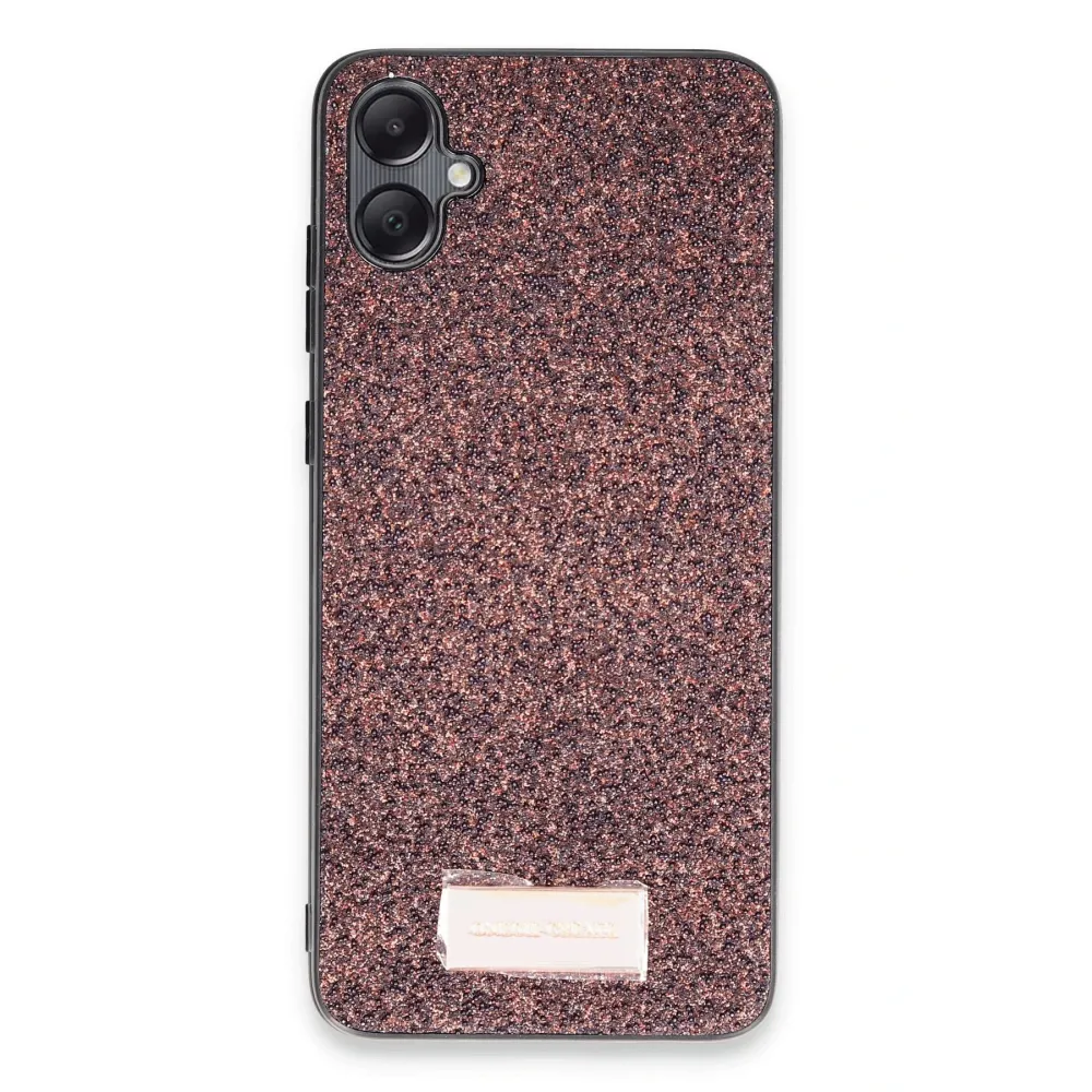 Onegif Samsung Galaxy A05 Bright Simli Kapak - Derin Mor