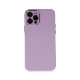Newface Iphone 12 Pro Kılıf Lansman Glass Kapak - Lila
